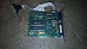 No LSI here, the I/O card is still all discrete parts