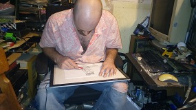 With its meager framebuffer, the DXZeff unit struggles and renders images very slowly.