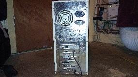 The back of the computer